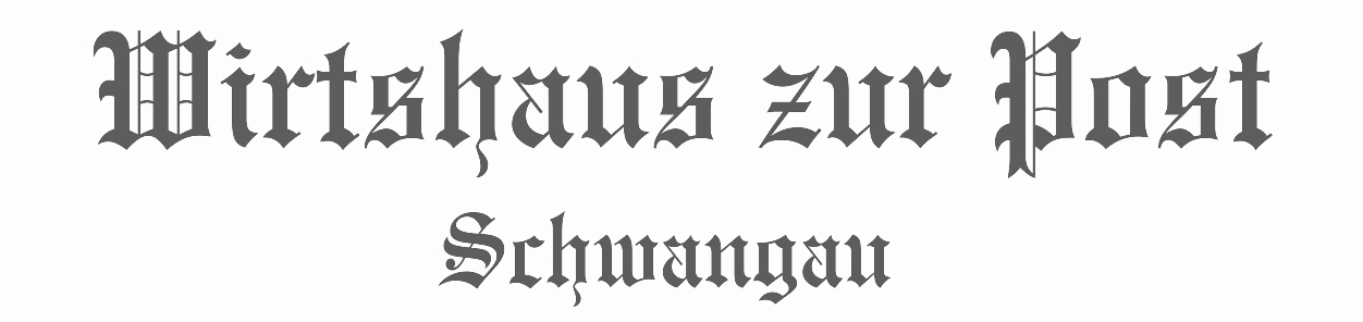 Logo Wirtshaus zur Post Schwangau